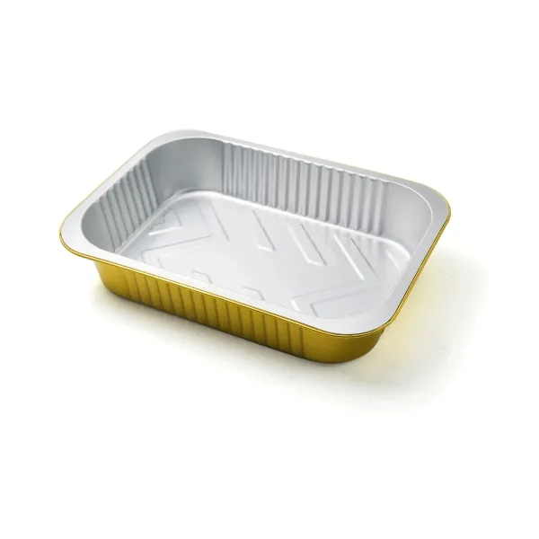 YC278-2200 2200ml/4.8lb 11” x 7" Aluminum Foil Pans